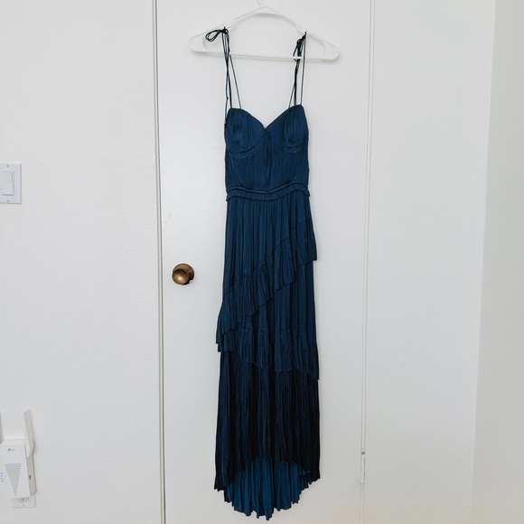 Ulla Johnson Delilah silky ruffle dress • size 4 - Picture 3 of 10